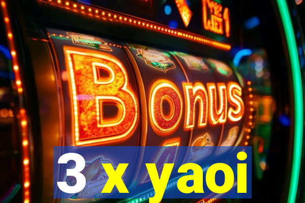 3 x yaoi